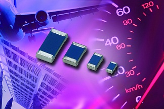 采用0402、0603、0805和1206外形尺寸的電阻器件