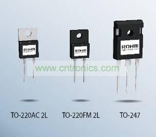 圖1：羅姆第二代SiC肖特基勢壘二極管“SCS210AG/AM”