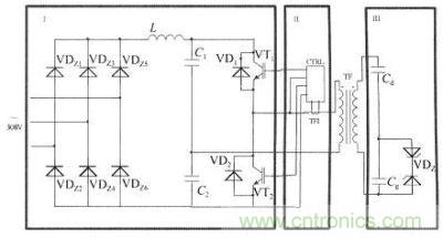 適用介質阻擋等離子體串聯諧振式電源的主回路