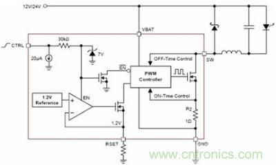 CAT4201 1～3W DC/DC LED方案