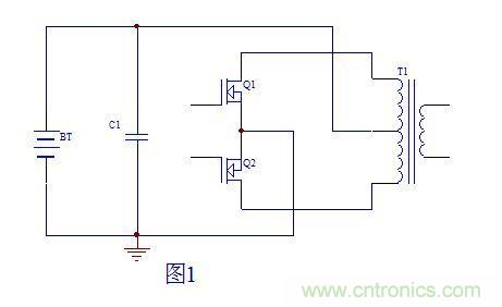 大師手筆：推挽逆變器中變壓器漏感尖峰有源鉗位處理