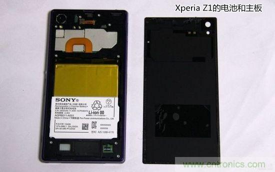 索尼Xperia Z1內部設計拆解揭秘！