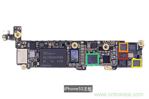 土豪金iPhone 5S拆解：內(nèi)部結(jié)構(gòu)升級(jí)，維修難度增加