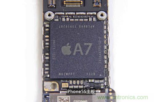 土豪金iPhone 5S拆解：內(nèi)部結(jié)構(gòu)升級(jí)，維修難度增加