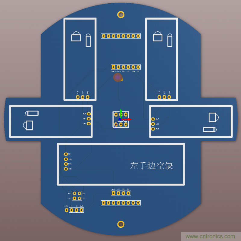 牛人力作！PCB版藍(lán)牙智能小車DIY