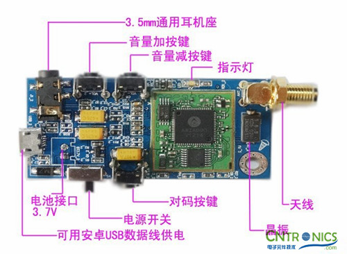 達(dá)人創(chuàng)意DIY：無(wú)線2.4G音頻收發(fā)器