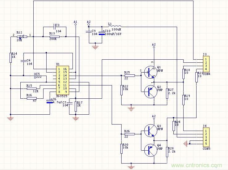 逆變電路設計圖