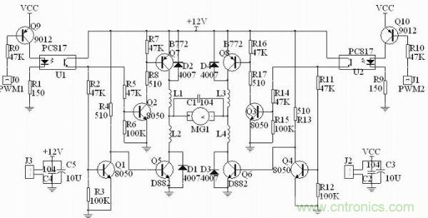 電機(jī)驅(qū)動(dòng)模塊的電路設(shè)計(jì)與實(shí)現(xiàn),全速運(yùn)轉(zhuǎn)是關(guān)鍵