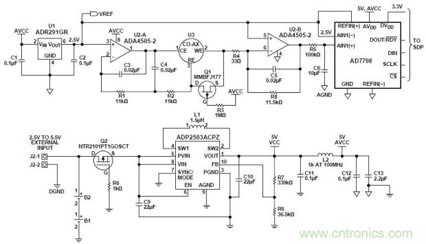 低功耗、單電源的電化學(xué)傳感器有毒氣體探測(cè)器