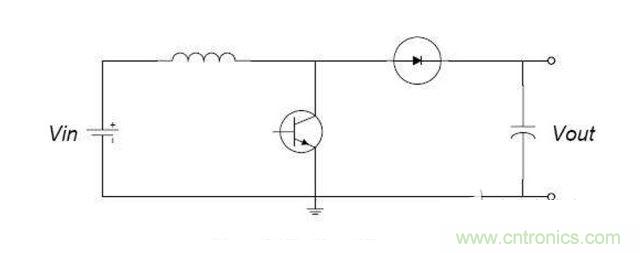 boost開關(guān)升壓電路的原理圖