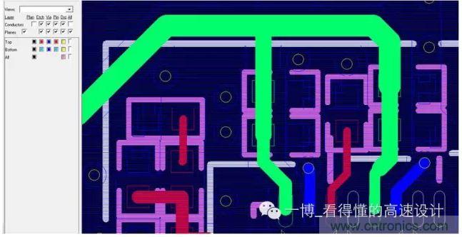 電源和地先走到濾波電容