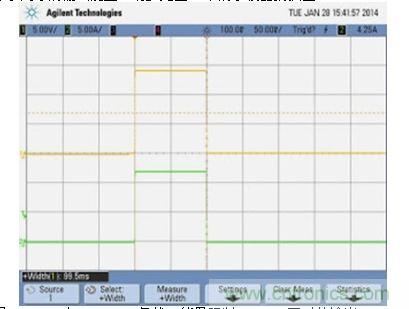 APS 在 169.5 W 負載、能量限制 0.0047 瓦時的輸出