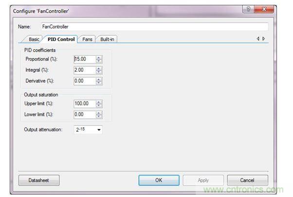 用于PSoC 3、PSoC 4與PSoC 5設(shè)計的PSoC Creator風(fēng)扇控制器設(shè)計向?qū)? width=