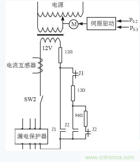 圖2 測(cè)試電流產(chǎn)生及調(diào)節(jié)模塊 