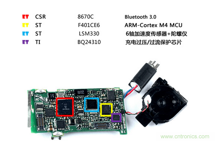 華為智能手環(huán)TalkBand B2拆解分析，時尚，輕便，觀感極好！