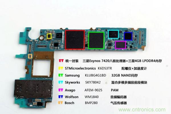 三星S6 Edge+拆解：比S6 Edge加在哪里？