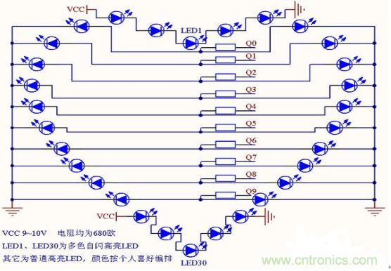 零基礎(chǔ)小白也可以做的愛(ài)心彩燈，送給心愛(ài)的Ta