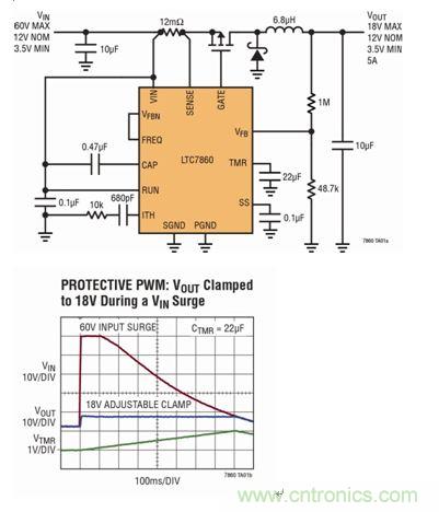 為電過應(yīng)力事件提供高效浪涌保護