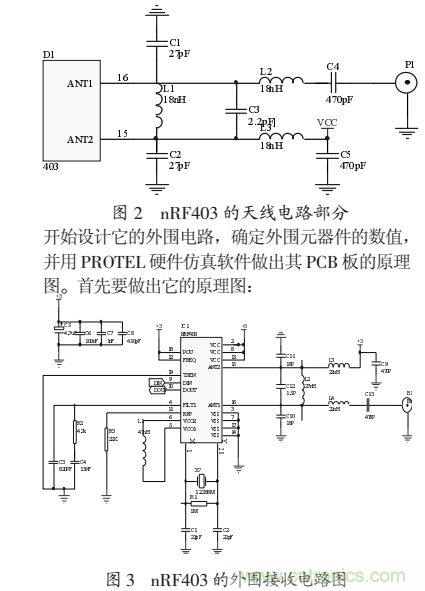 基于NRF403的無線傳感器網(wǎng)絡數(shù)據(jù)接收電路設計