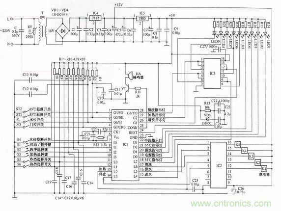 洗碗機電路