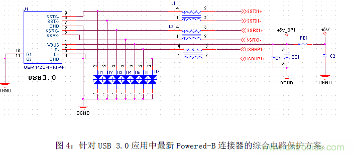 適用于USB3.0的電路保護方案