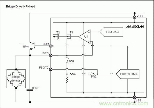 采用信號調(diào)理IC驅(qū)動應(yīng)變片電橋傳感器