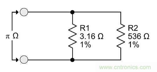 πΩ,1/(2π),eΩ等非標(biāo)準(zhǔn)電阻有哪些"妙用"？