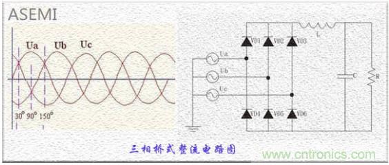 三相整流橋怎么接線？四腳整流橋接線圖