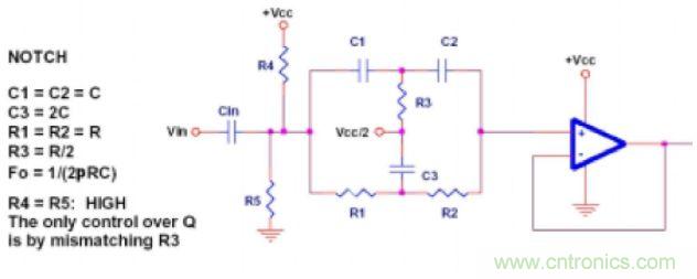 單電源運(yùn)放濾波器設(shè)計(jì)