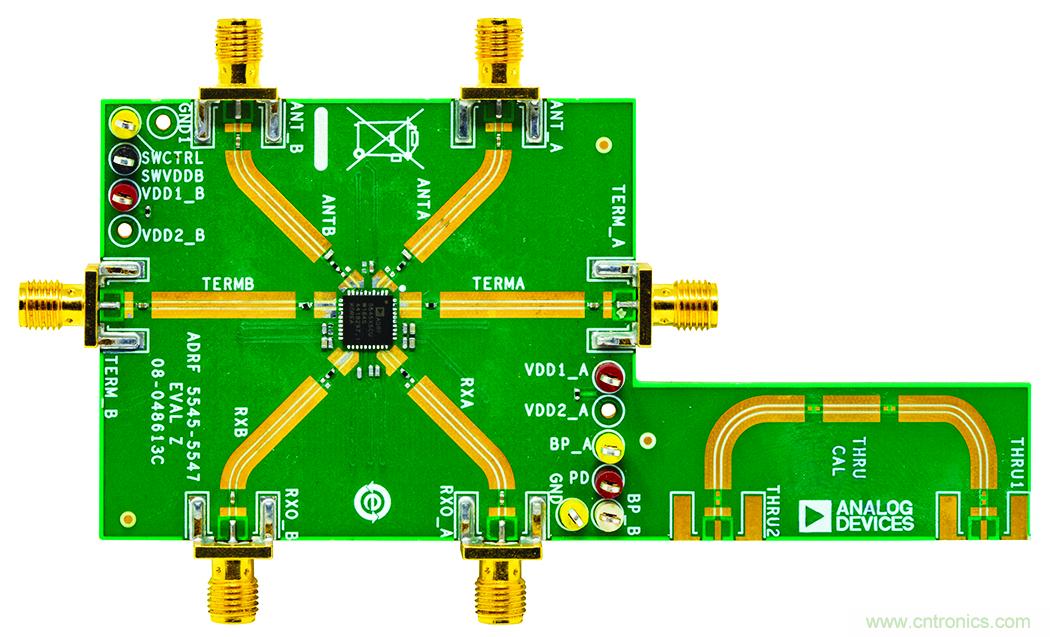 ADI的RF前端系列支持實現緊湊型5G大規(guī)模MIMO網絡無線電