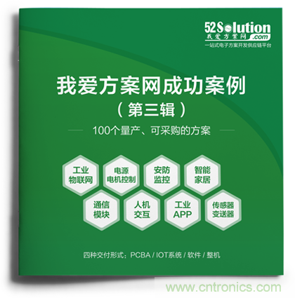 【重磅】《100個成功案例Ⅲ》正式推出，工業(yè)物聯(lián)網(wǎng)、無刷直流電機、毫米波雷達傳感器等大批量產(chǎn)方案掀起新一輪應(yīng)用熱