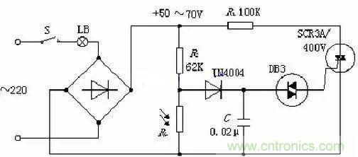 光敏電阻式光控開關(guān)典型應(yīng)用電路解析