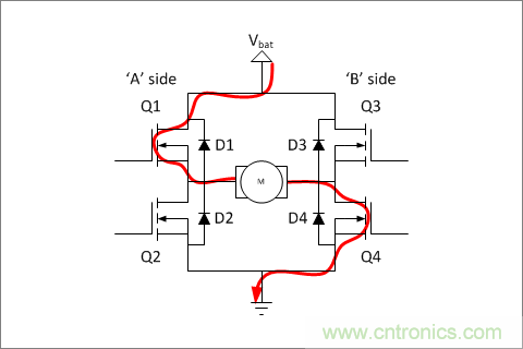 H-橋電路的原理