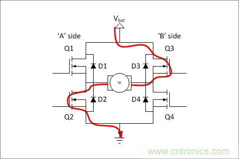H-橋電路的原理