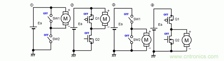 單開關(guān)電路驅(qū)動、半橋電路驅(qū)動