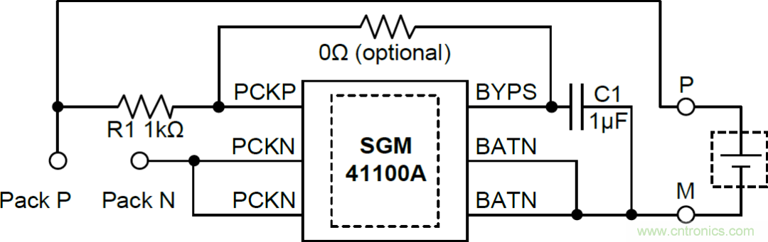 小封裝、微功耗小微電池保護器SGM41100A