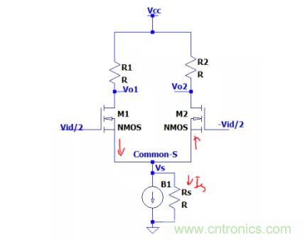 關(guān)于差分輸入電路和共模信號(hào)，差模信號(hào)關(guān)系的理解