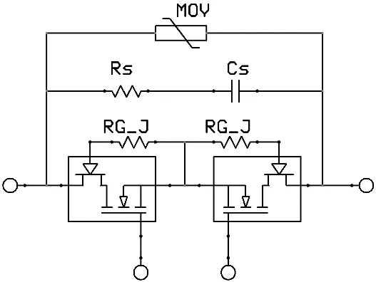 使用雙柵極配置的 SiC FET 進行電路保護