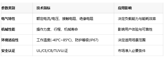 開關選型深度解析：關鍵參數(shù)背后的工程邏輯