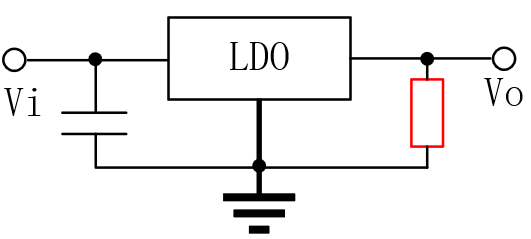 LDO輸出為什么并聯(lián)接地電阻？