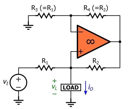 如何設計簡單的電壓控制雙向電流源